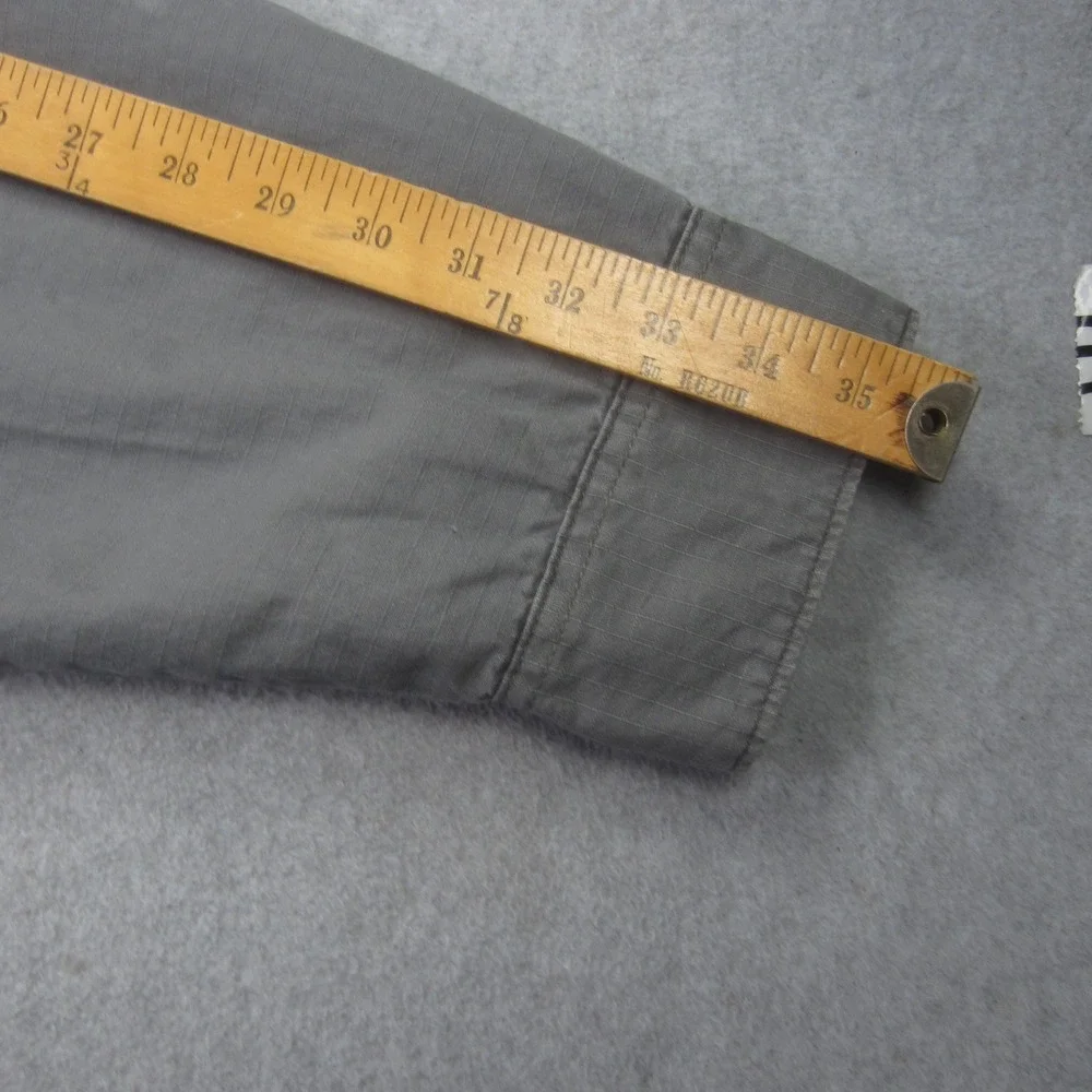 Levis Jacket Mens‎ XXL Gray Sherpa Lined Trucker Coat Button Up Workwear - Picture 16 of 16